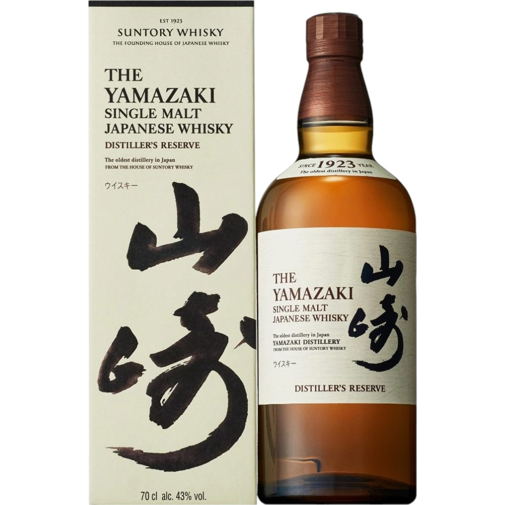 Виски Suntory The Yamazaki Single Malt Distiller's Reserve 0,7 л. В подарочной коробке