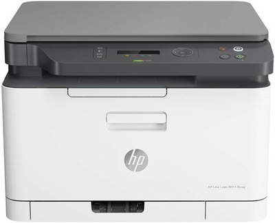 МФУ лазерное HP Color Laser 178nw 3 в 1, А4, 18 стр./мин, 20000 стр./мес, Wi-Fi, сетевая карта, (4ZB96A)