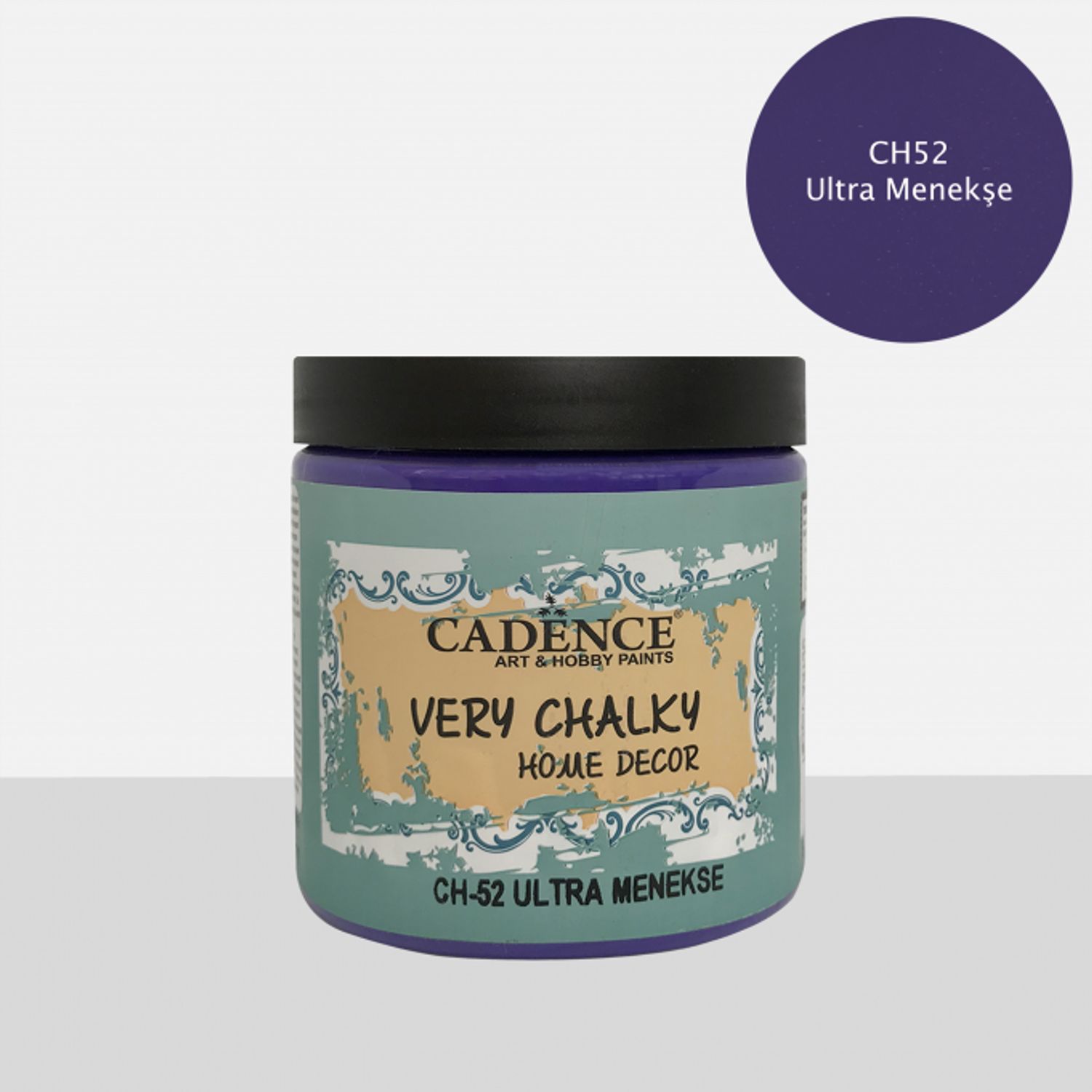 краска меловая VERY Chalky Home Decor 500мл цвет 52 ультра фиолет