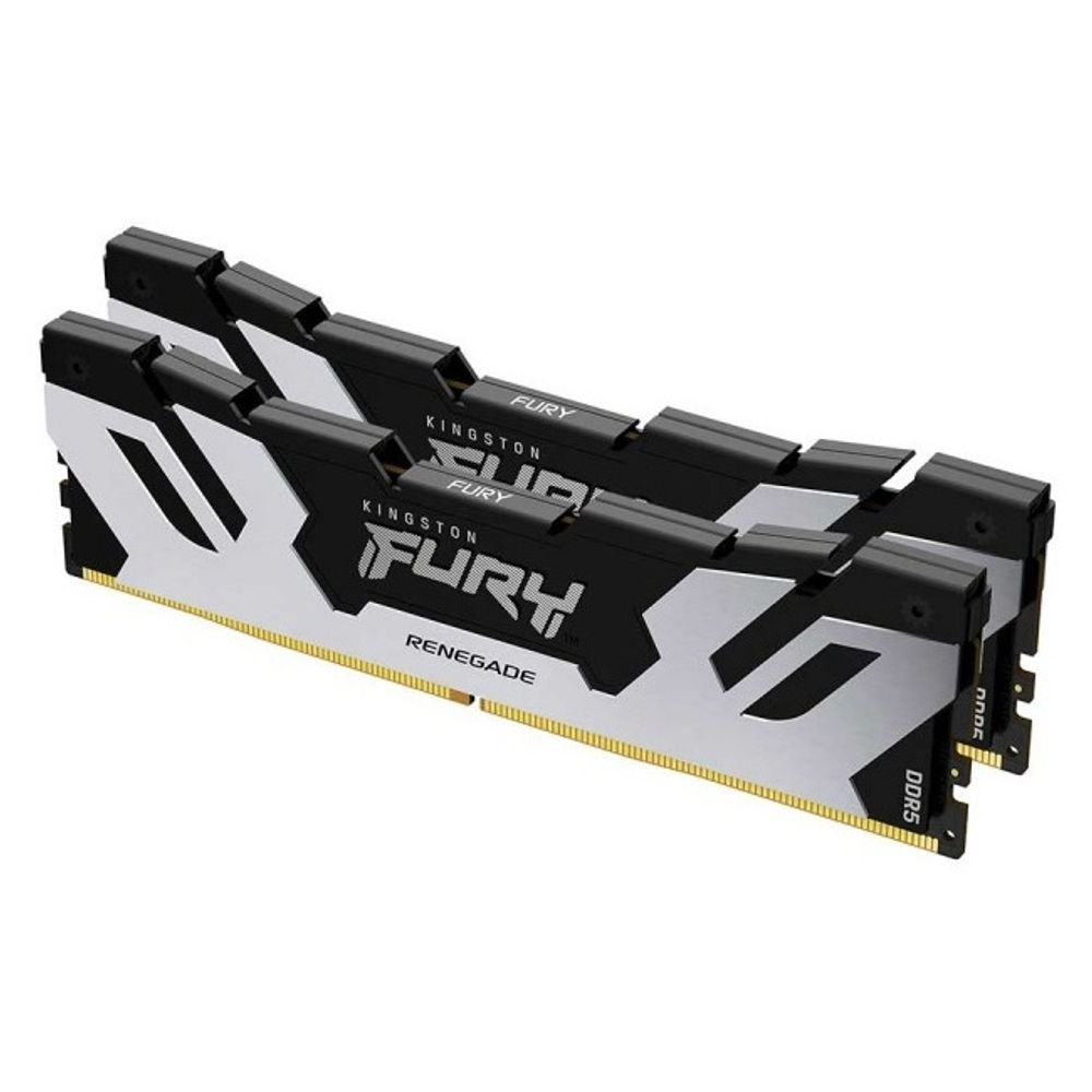 Модуль памяти DIMM DDR5 32Gb, 6400Mhz, 2x16Gb, Kingston FURY Renegade (KF564C32RSK2-32)