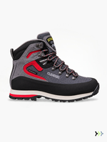 Ботинки трекинговые мужские EDITEX CLIMBER Grey/Red демисезонные