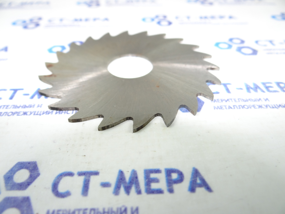 Фреза отрезная по металлу 63х1.2х16мм. z=22 Р6М5 без фаски без шпонки
