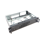 Серверный корпус Mastero 2U300, 2U, mATX, Без БП, чёрный (MST-2U-300)