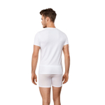 Набор из 2 мужских футболок Doreanse Cotton Stretch (Размер: L) (Цвет: белый)