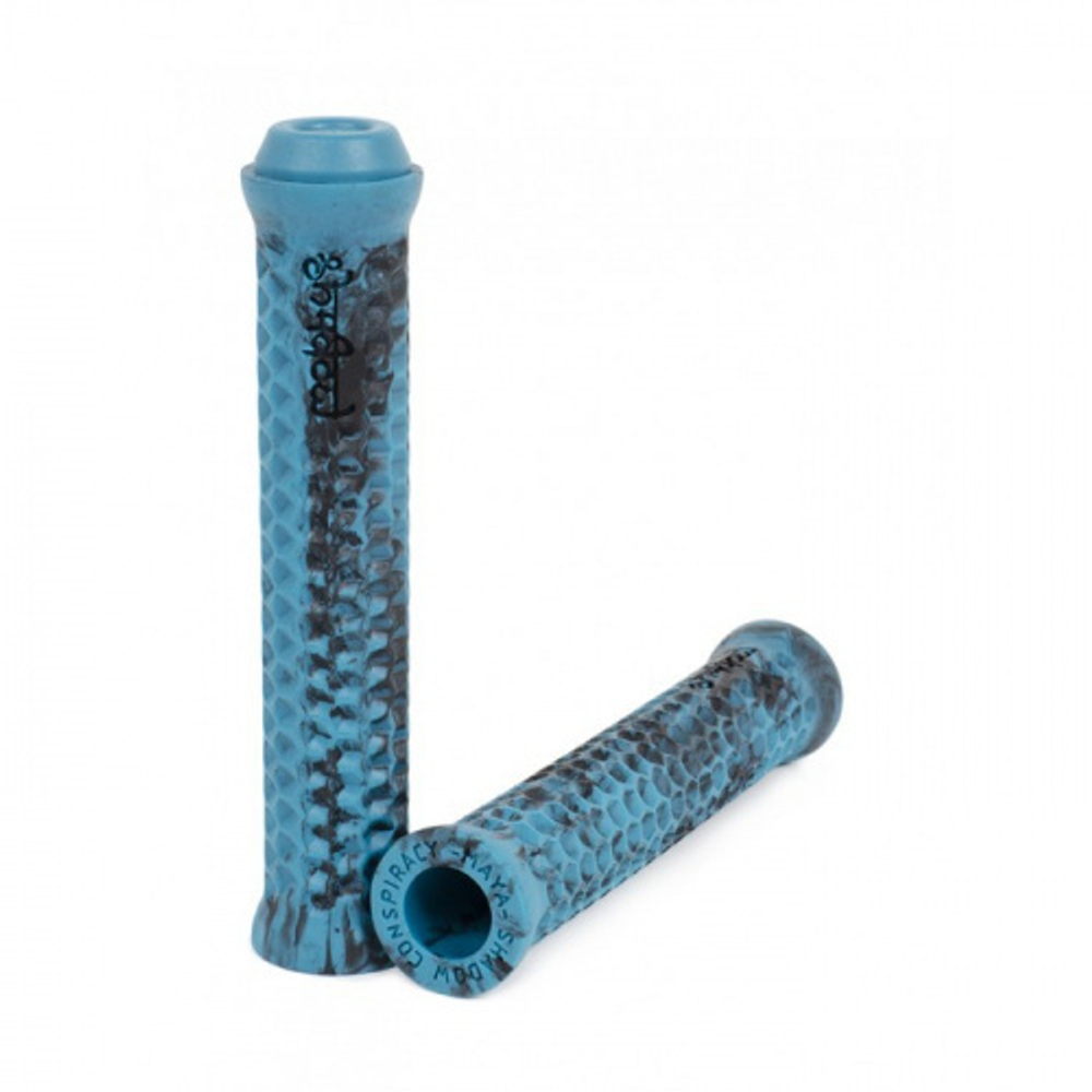 BMX Грипсы Shadow Maya DCR Flangeless (голубой / tye die)