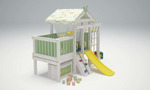 Игровой комплекс из дерева"Baby - 3"