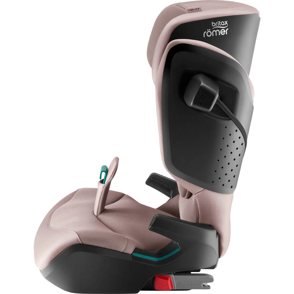 Автокресло 2/3 Britax Roemer KIDFIX PRO i-SIZE Style Dusty Rose,от 3,5 до 12 лет,15-36 кг (100-150 см), isofix, розовый