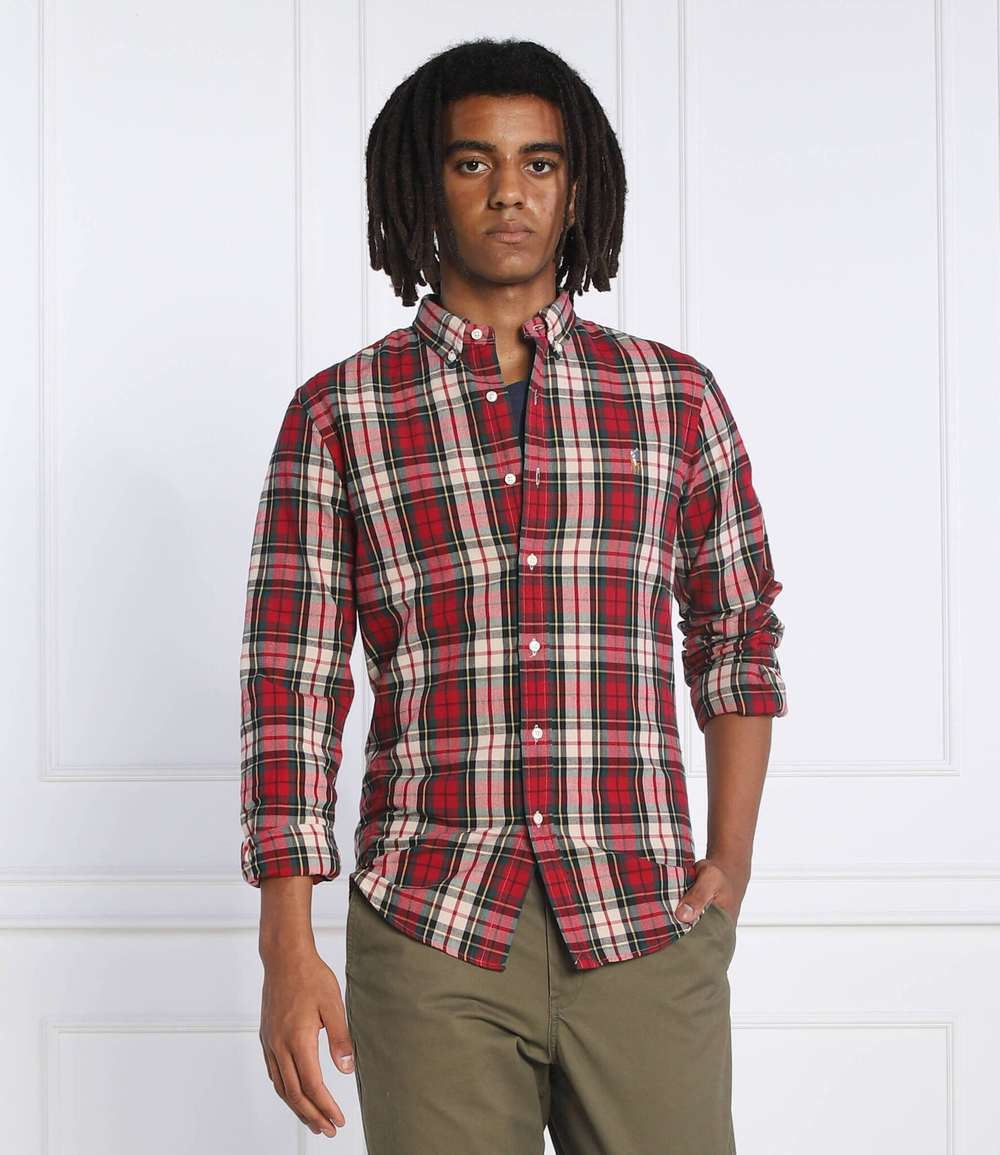 рубашка POLO RALPH LAUREN - красный(710886586)