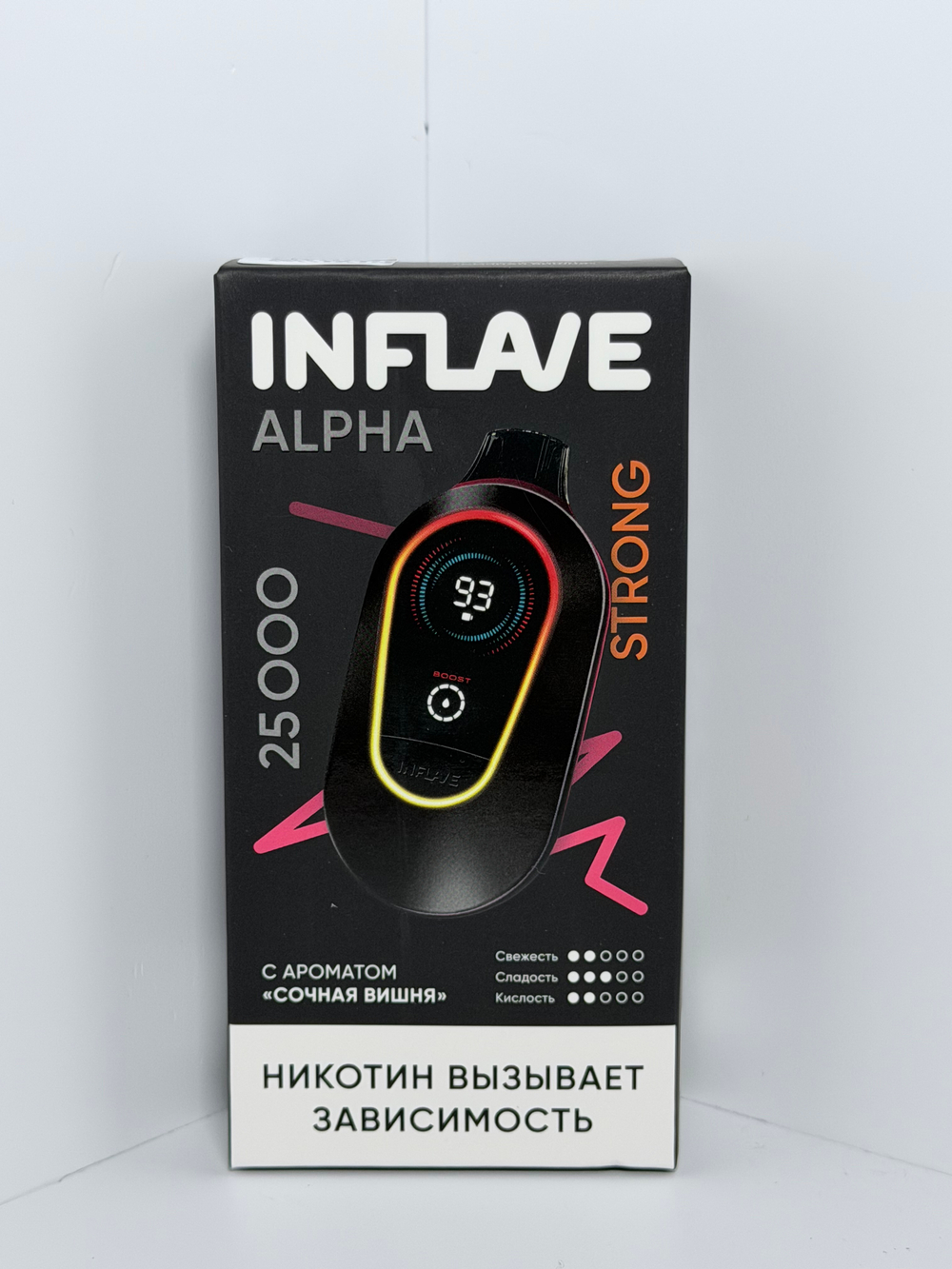 Inflave Alpha 25000 Strong Сочная Вишня
