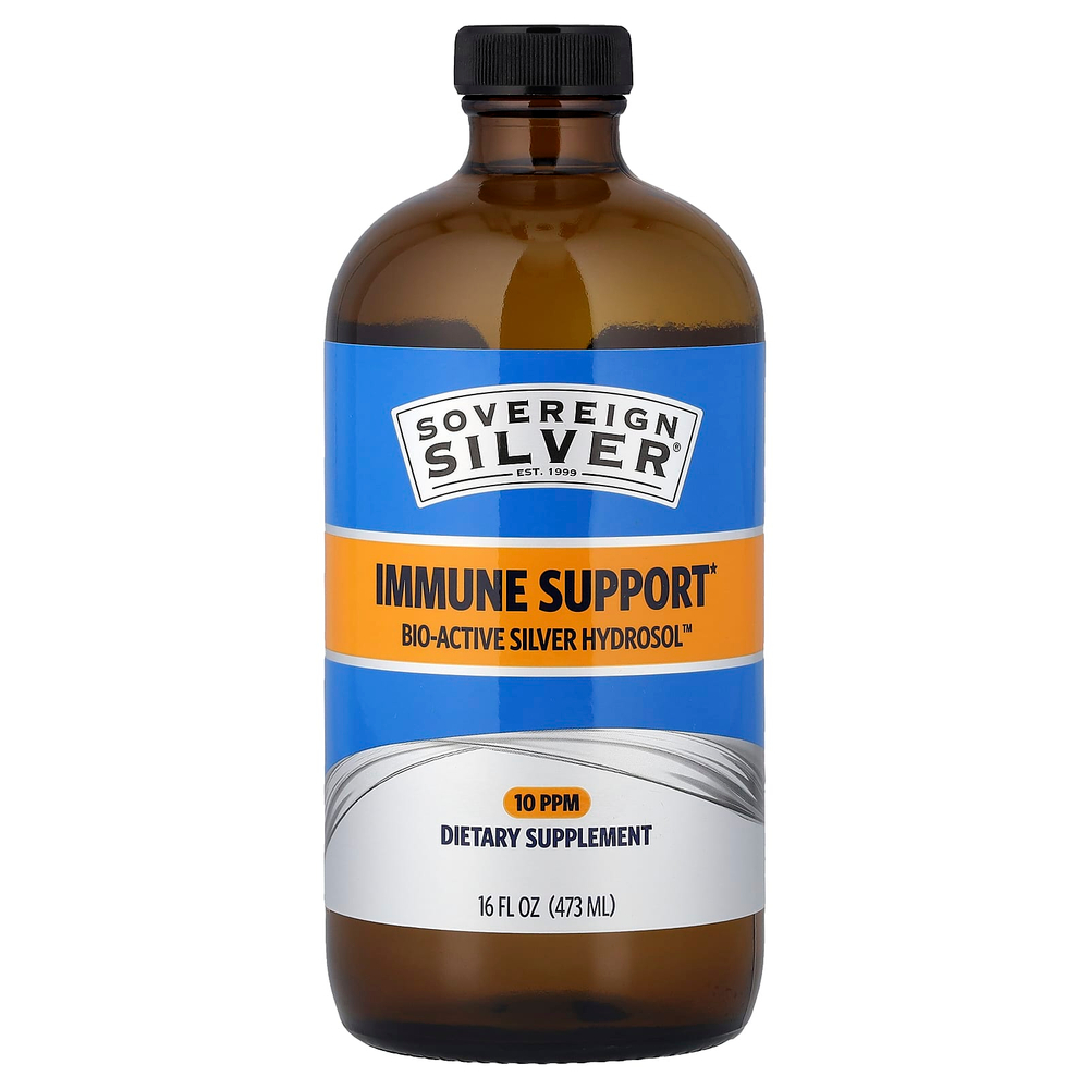 Sovereign Silver, Bio-Active Silver Hydrosol™, серебро, 473 мл (16 жидк. унции)