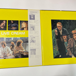 Винтажная виниловая пластинка LP Cream, Live Cream (Япония 1975) (Оби)