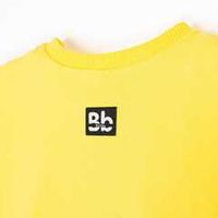 Футболка укороченная "Bb team yellow"