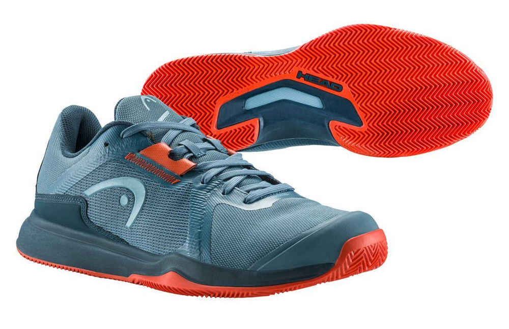 Мужские кроссовки теннисные Head Sprint Team 3.5 Clay Men - bluestone/orange