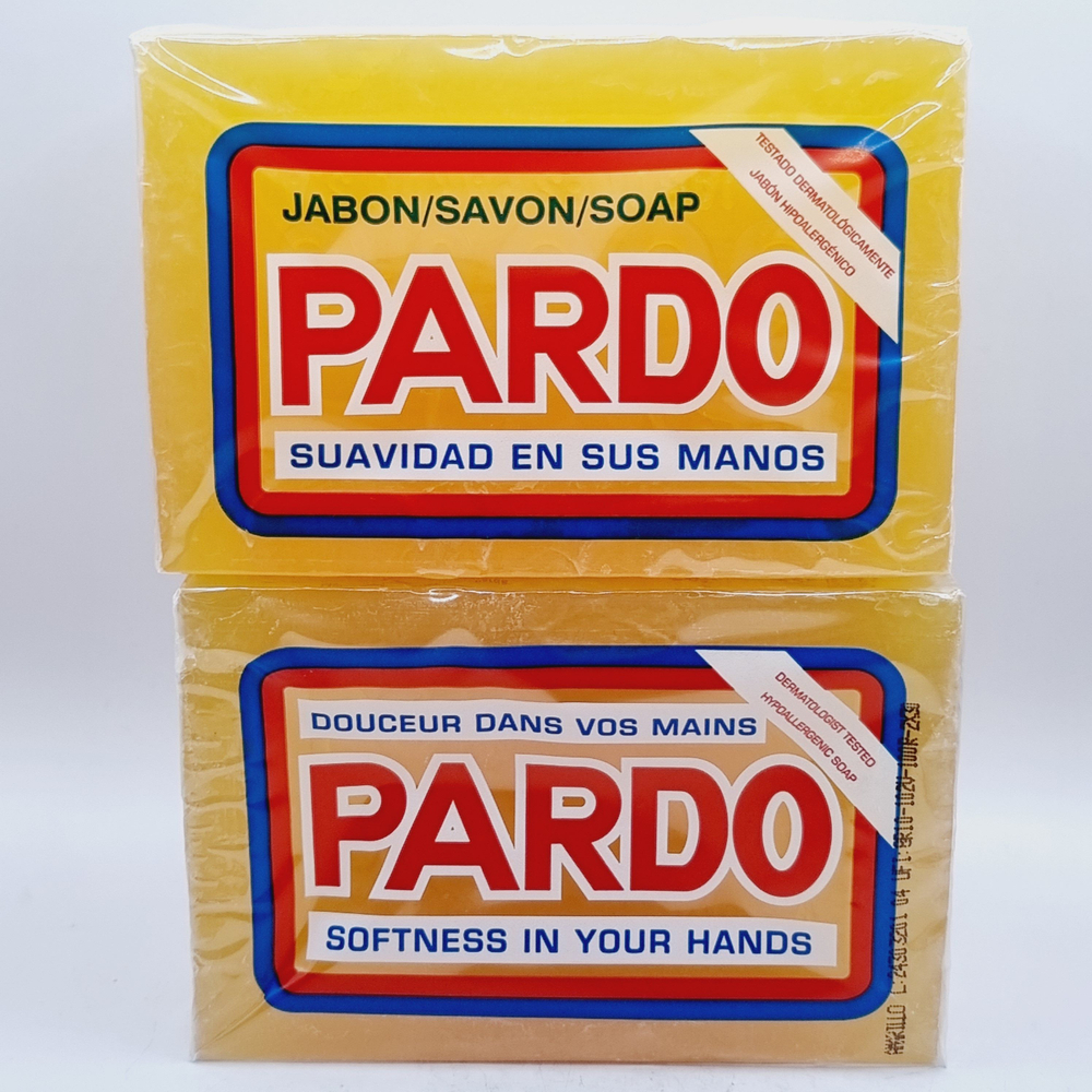 Хозяйственное мыло-пятновыводитель Pardo (2x300) 600 г (Испания)