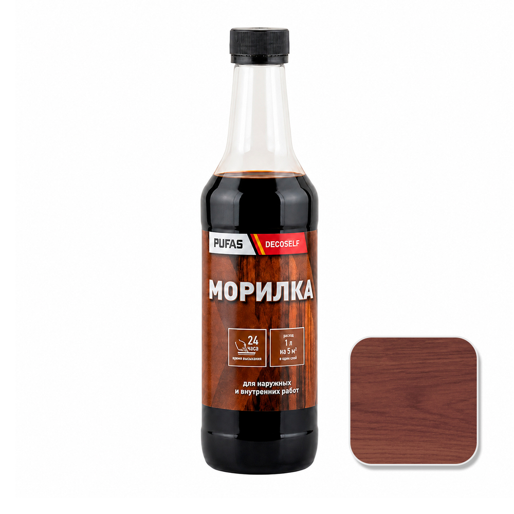 Морилка Decoself неводная мокко ПУФАС 0,5 л