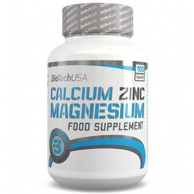 BioTech Calcium Zinc Magnesium (100 таб.) [M]