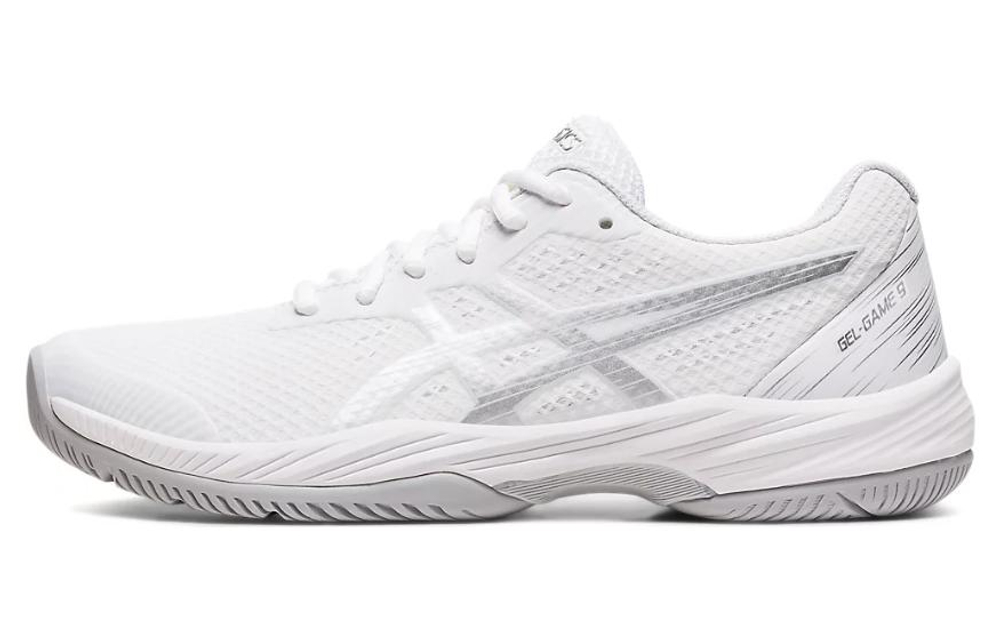 ASICS Gel Game 9 White Pure Silver Women"s