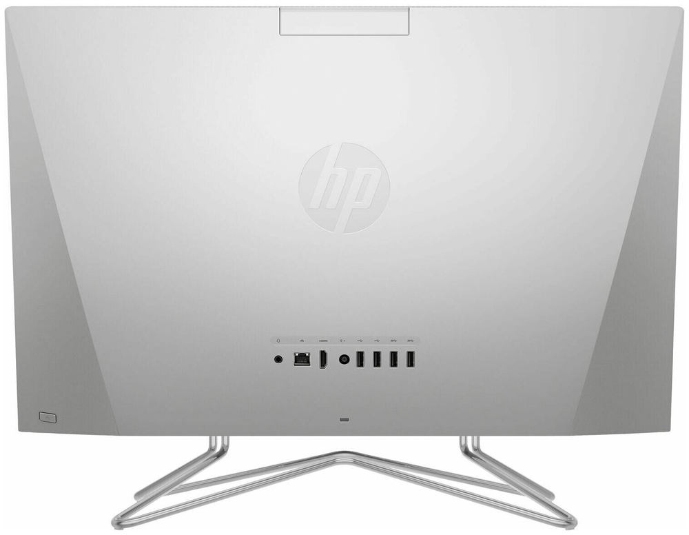 Моноблок HP 24-df0031ur. Конфигурация: Intel Pentium Silver J5040 2 ГГц/4 ГБ/128 ГБ SSD/Intel UHD Graphics 605/Free DOS/23.8"/1920х1080