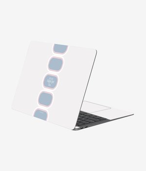 Виниловая наклейка HAPPY ERA для MacBook
