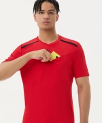 Футболка судейская DIVISION PerFormDRY Referee Tee, красный