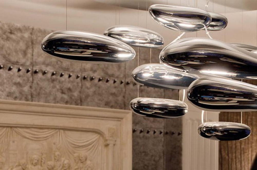 Потолочный дизайнерский светильник  Mercury от Artemide (8 плафонов)