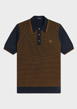 Джемпер-поло FRED PERRY Tonic Waffle Knitted Shirt