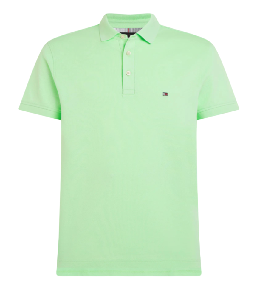 Мужское теннисное поло Tommy Hilfiger 1985 Regular Polo - зеленый