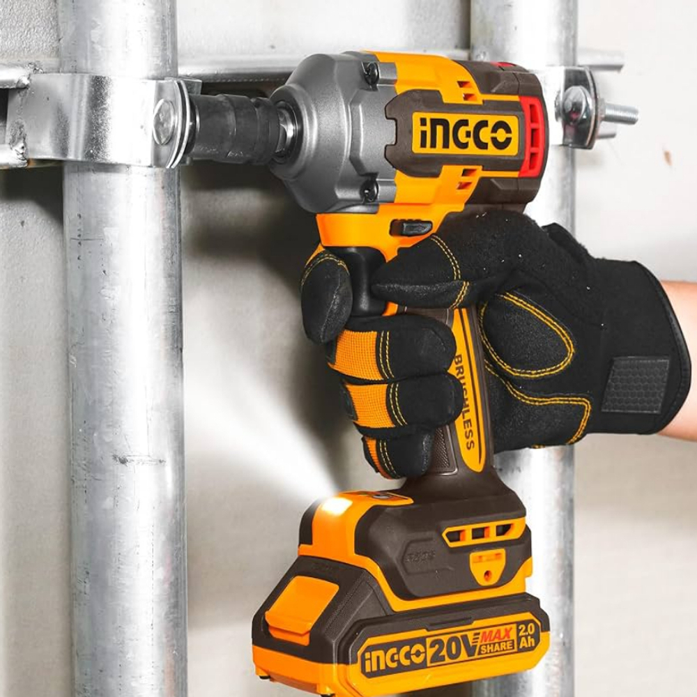 Набор аккумуляторного инструмента INGCO CKLI2058 INDUSTRIAL 20 В 5 шт.