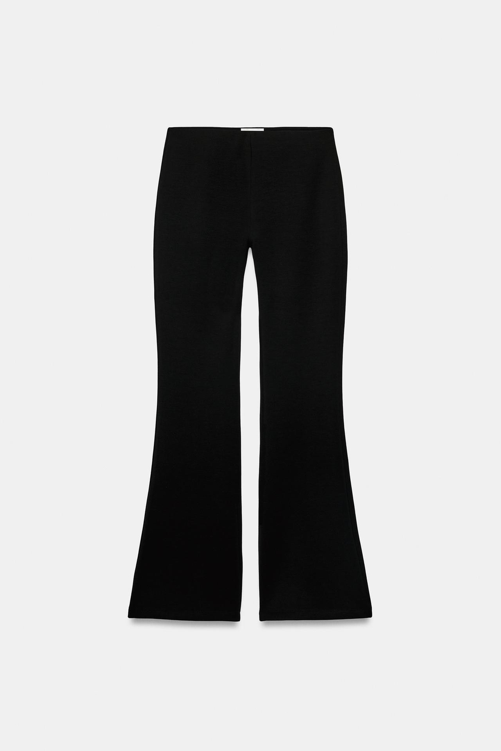 ZARA БРЮКИ FLARE, ЧЕРНЫЙ