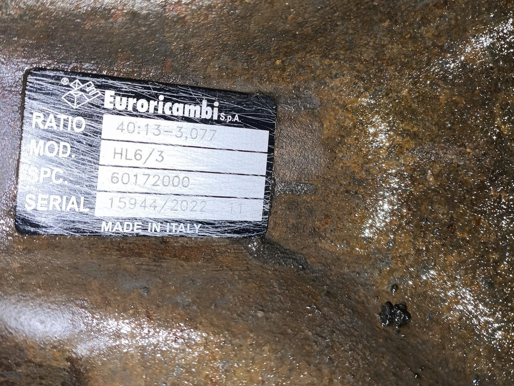 Редуктор заднего моста HL6/3 3.077 2019г.