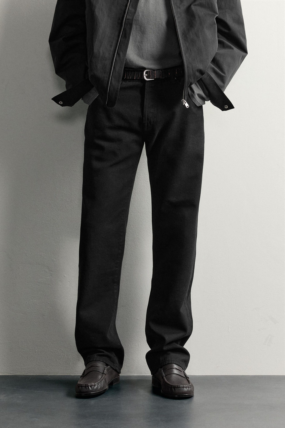ДЖИНСЫ SLIM STRAIGHT FIT С НИЗКОЙ ПОСАДКОЙ — ZARA