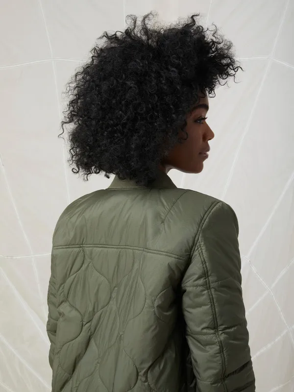 Куртка утепленная женская ALPHA INDUSTRIES L-2B QUILTED FLIGHT JACKET