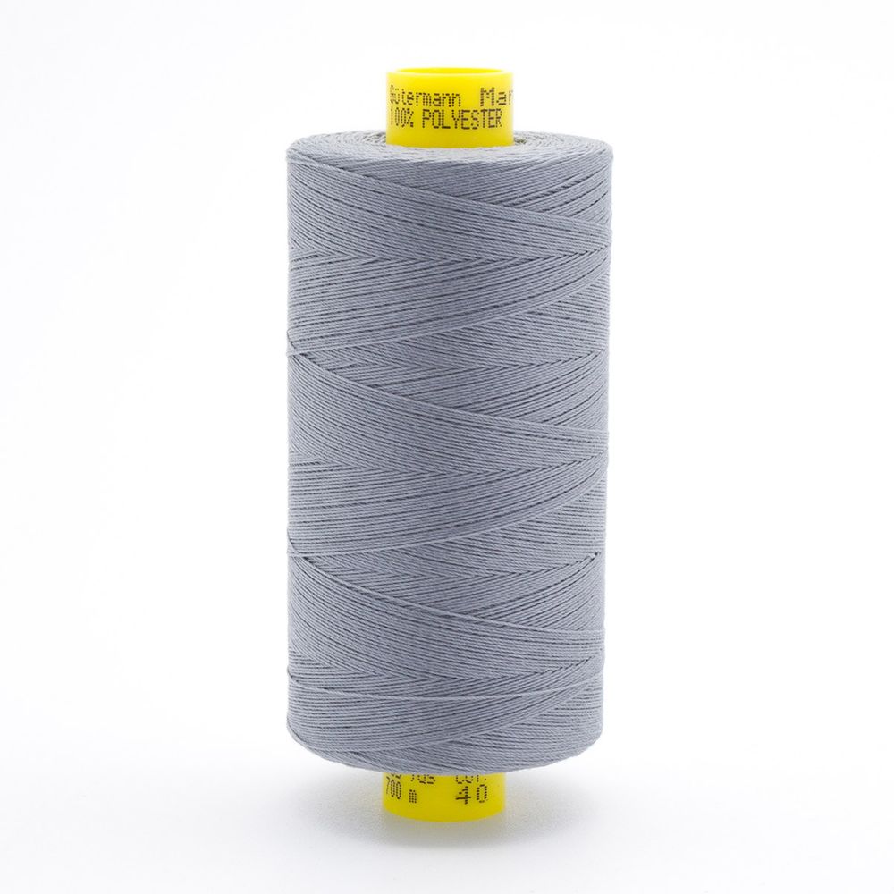 Нитка Gutermann Mara 70 (700 метров), 1 кат., для плотных тканей | 040 пепельно-серый