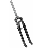 Вилка 28" SF13-NEX, 1"1/8 безрезьб/аморт/V-brake/алюм/черная, арт. 110163 (10216170/130118/0002305, Китай)