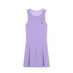 Теннисное платье Lacoste Dual Fabric Pleated Stretch Tennis - purple