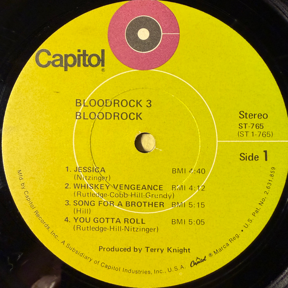 Bloodrock – Bloodrock 3 (США 1971г.) Т