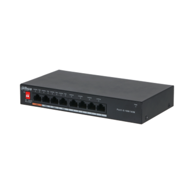 Сетевой PoE коммутатор DahuaDH-PFS3008-8ET-60