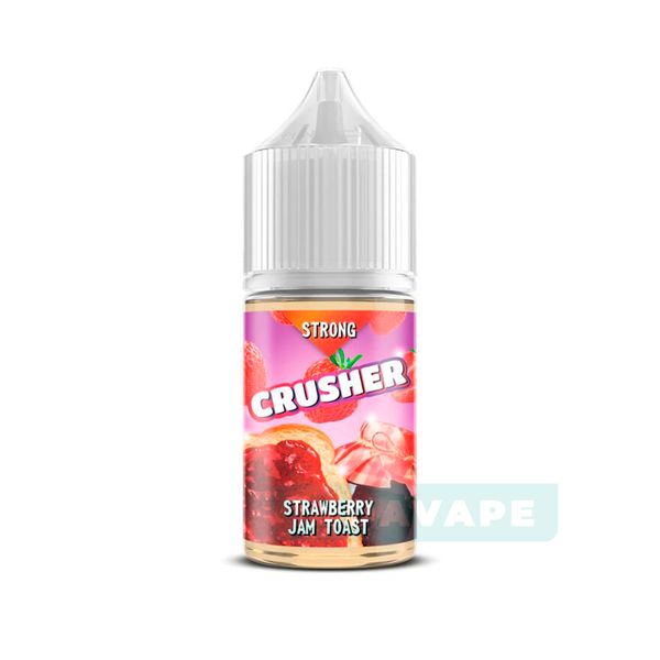 Купить Жидкость Crusher Salt Клубничный джем на хрустящем тосте
