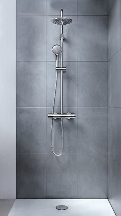 Душевая панель (с термостатом) 27185000 Croma 220 Showerpipe