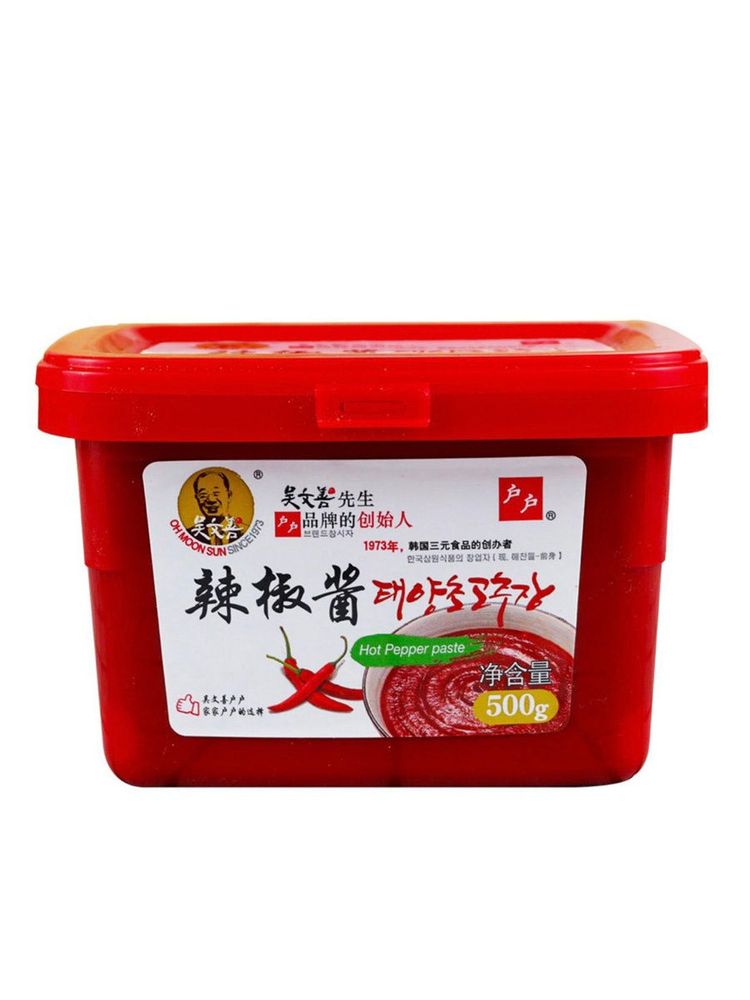 Соевая паста Кочудян Oh Moon Sun Gochujang Red Hot 500 г 3 шт