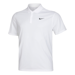 Мужское теннисное поло Nike Dri-Fit Polo Men - White