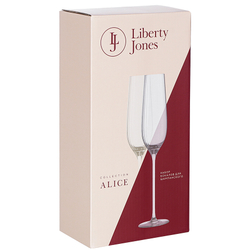 Набор бокалов для шампанского 2шт 200мл Liberty Jones Alice