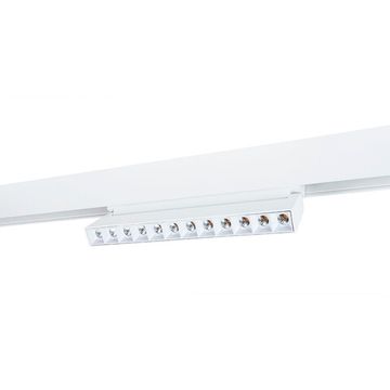 Магнитный трековый светодиодный светильник 12W 4000K A4668PL-1WH белый Linea Arte Lamp