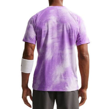 Мужская теннисная футболка Nike Court Paris Slam Advantage Dri-Fit Tennis - violet mist/bright violet/black