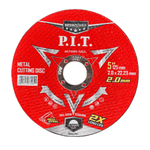 (ХОС) Диск отрезной по металлу P.I.T. 125x22,2x2,0 мм, (ACTW01-1253)
