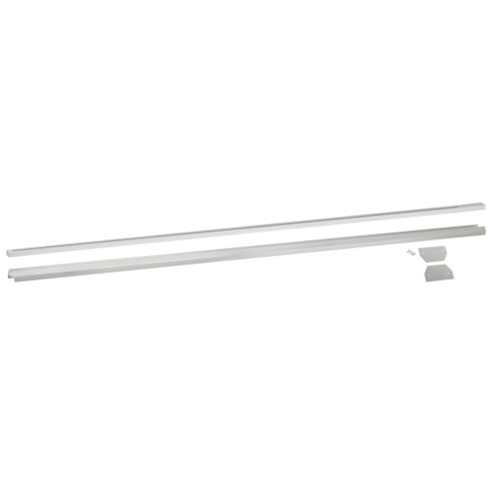 Комплект ЭРА TR-SET-200-1PT-PC WH шинопровод однофазный с профилем для натяжного потолка 2м белый | Однофазный шинопровод и аксессуары