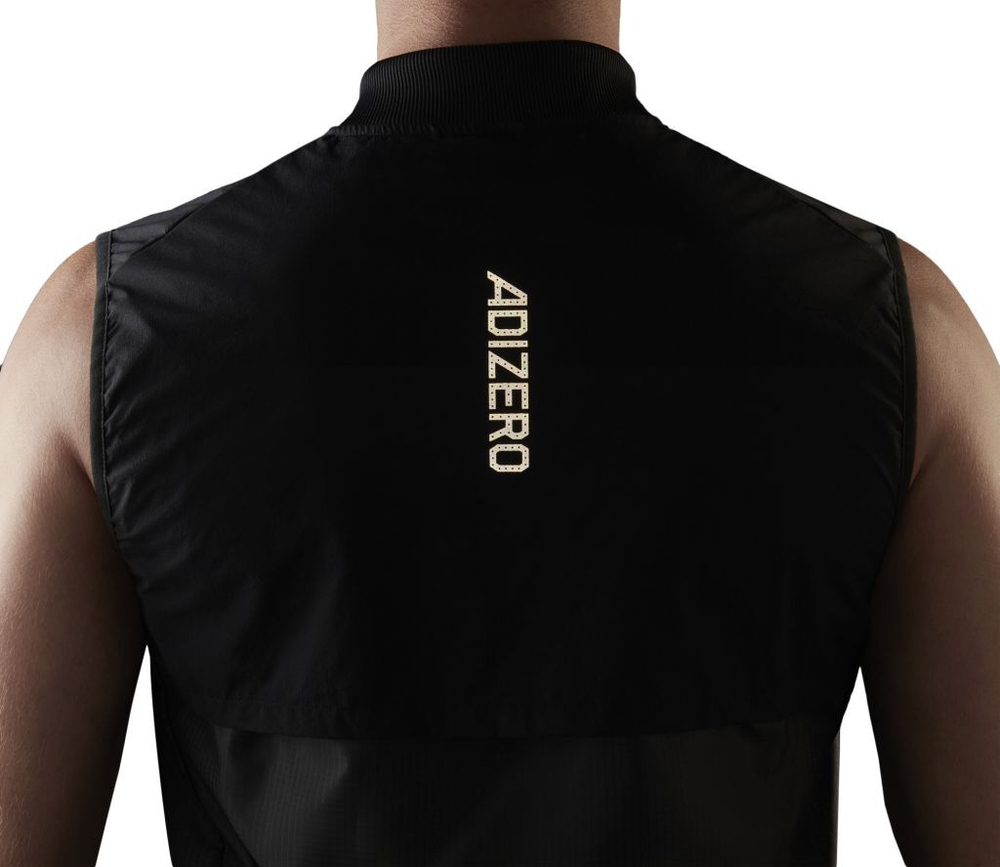 Мужская теннисная жилетка Adidas Adizero Vest - черный