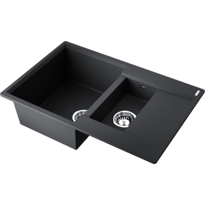 Мойка Omoikiri Daisen 78-2T-BL Tetogranit/черный
