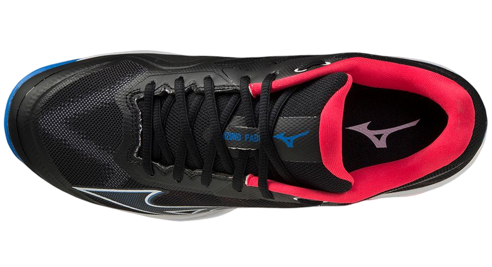 Мужские кросовки для Padel Mizuno Wave Exceed Light Padel - black/white/opera red