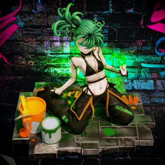 Tatsumaki street paints - One Punch Man